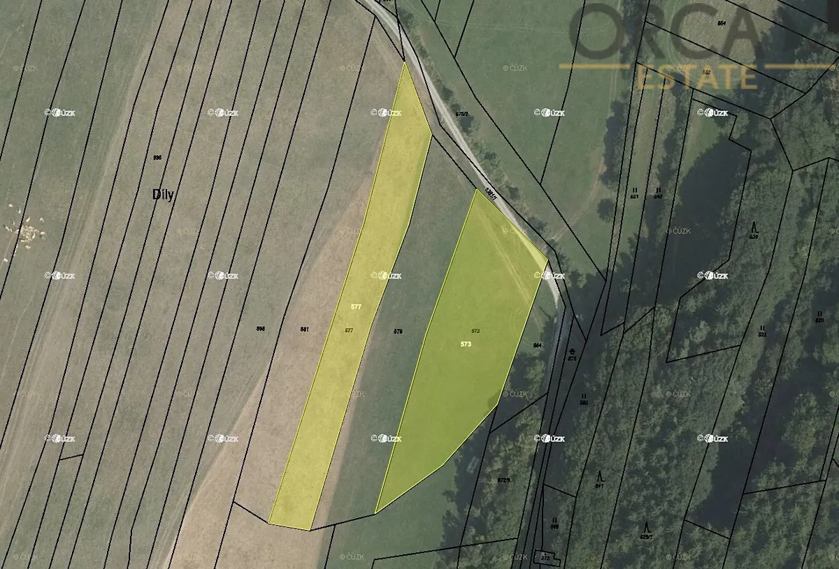 Prodej podílu 4/5 pole 5084 m²